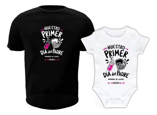 Playera y pañalero dia del padre sale