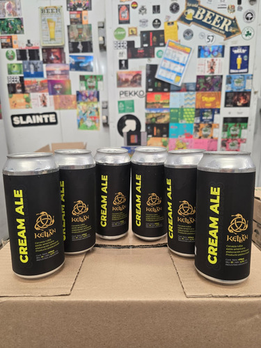 Cream Ale Kellan Cerveza Rubia Artesanal Premium 473ml