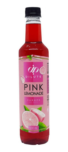 Xarope Dilute Para Drinks Soda Italiana Pink Lemonade 500ml