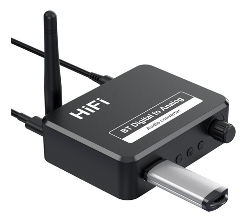Receptor De Audio 5.1 De Fibra Óptica Auxiliar De 3,5 Mm