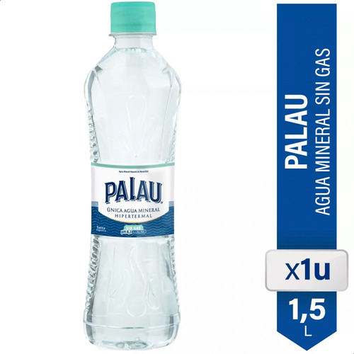 Agua Mineral Sin Gas Palau Hipertermal Grande 1.5l 01almacen