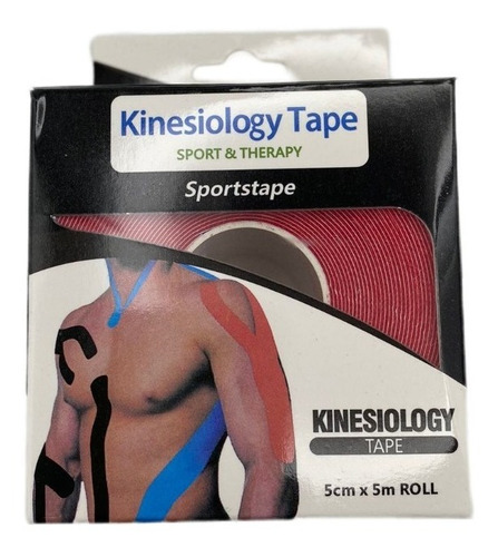 Fita Kinesio Tape Bandagem Funcional Elástica Adesiva Sports