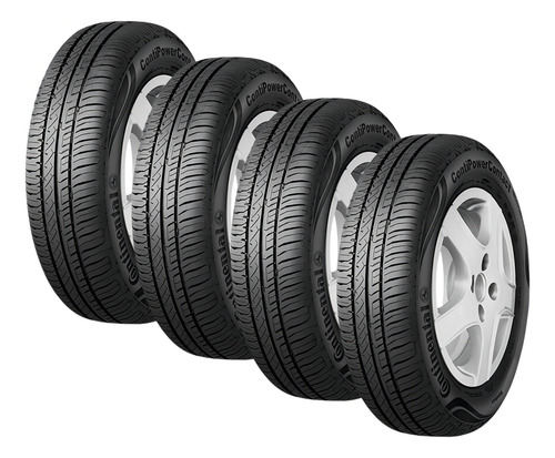 Kit 4 Pneus 175/65r14 Contipowercontact Continental 82t T