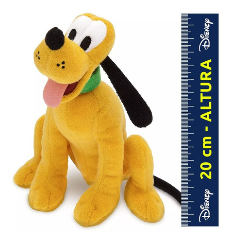 Imagem 4 de 5 de Pelúcia Original Disney Store Pluto Tamanho Pequeno