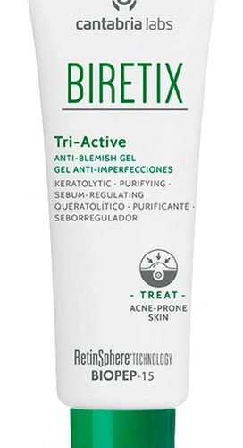 Biretix Tri Active Gel Anti Imperfecciones -cantabria- 50ml