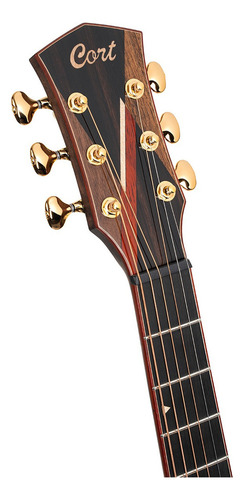 Violão Elétrico Cort Abstract Delta Orchestra Model C/ Case Cor Natural Orientação Da Mão Destro
