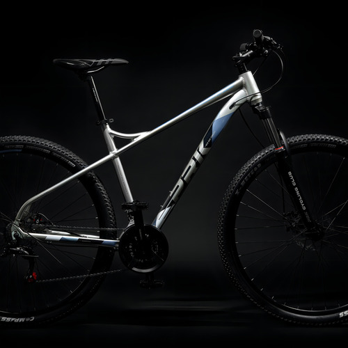 Mountain Bike Spirit R29 21v Color Plateado Tamaño Del Cuadro M (17.5)