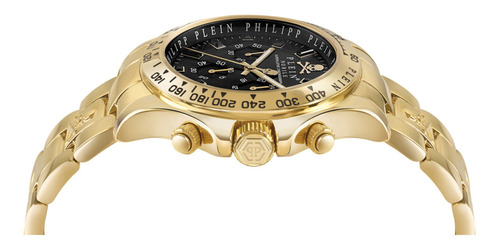 Imagen 2 de 4 de Reloj Philipp Plein Pwcaa1021 Para Hombre Y Oro Amarillo