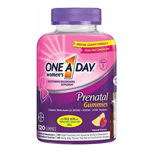 One A Day Multivitaminicas Prenatales Mujer 120 Gomitas