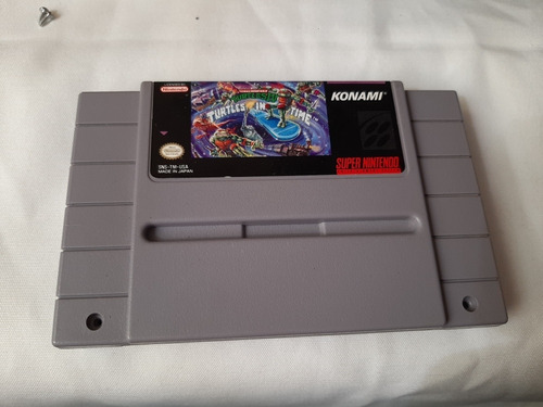 De Konami Tmnt 4,turtugas En El Tiempo,video Juego Muy Bueno (Usado)