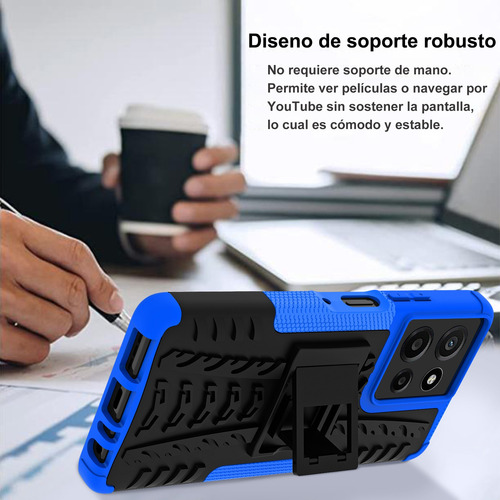 Funda Case Para Motorola G Power 5g 2025 Uso Rudo Protector Azul Moto G Power/play 5g 2025