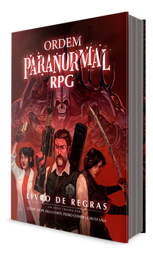 Ordem Paranormal Rpg, De Cellbit, Felipe Della Corte, Pedro Coimbra E Silvia Salla. Editora Jambo, Capa Dura Em Português