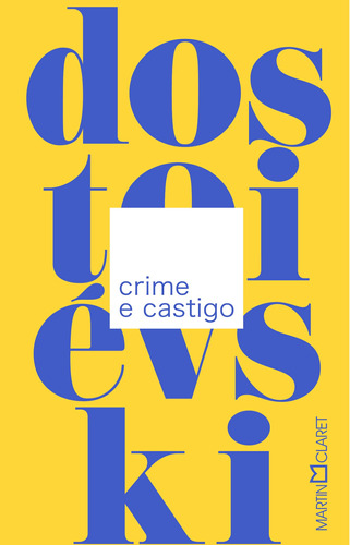 Crime e castigo, de Dostoievski, Fiódor. Editora Martin Claret Ltda, capa dura em português, 2021