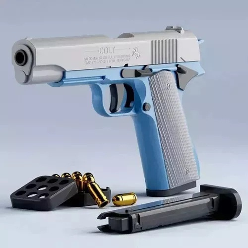 Pistola Colt 1911 Fidget Antistress Carrot 3d