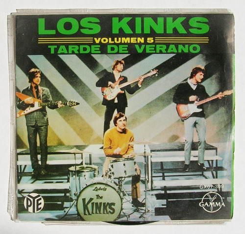 The Kinks Tarde De Verano Disco Vinyl 45 Rpm Mexicano 1967