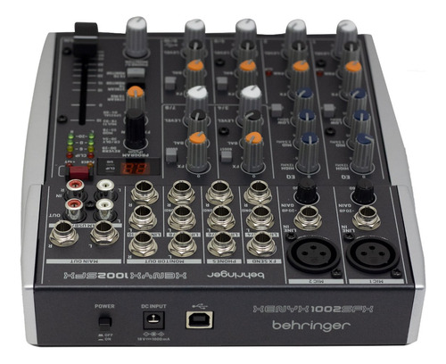 Mezclador 10 Entradas C/interfaz De Audio/usb Xenyx