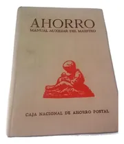 Comprar Manual Auxiliar Del Maestro Caja Nacional Ahorro Postal