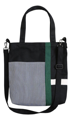 Bandolera Bolsa Diagonal De Lona