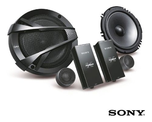 Parlante Componentes Carro 16cm, 350w Sony Xs-xb1621c
