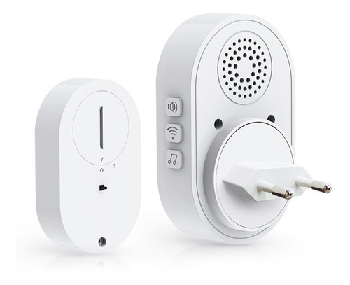 Timbre Wifi  Tuya Smart  Con Sirena Inalambrica