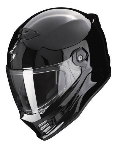 Casco Moto Scorpion Exo Covert Fx Negro Avant 