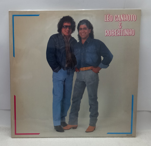 Lp Cinco Beijos - Leo Canhoro E Robertinho - Nacional (Usado)