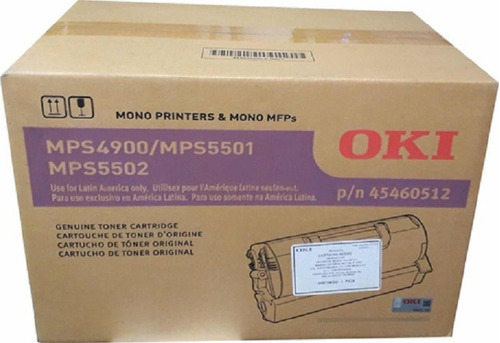 Toner Original Oki Mps4900/mps5501/mps5502
