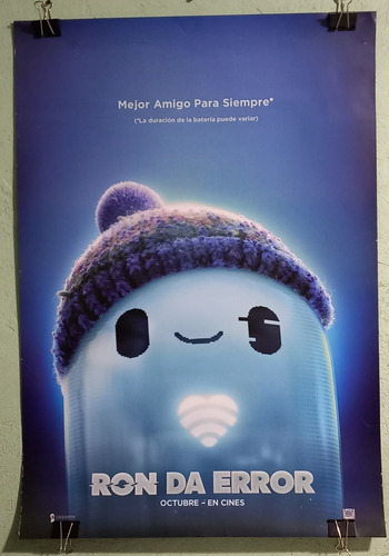 Poster Original De Cine Ron Da Error (Usado)