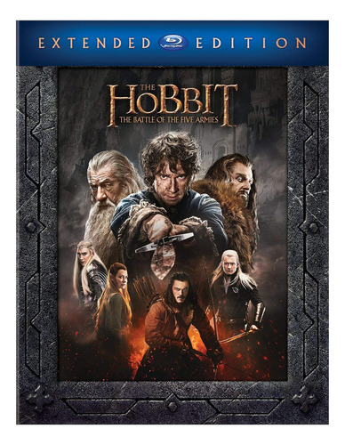 Blu-ray The Hobbit Battle Of The Five Armies El Hobbit La Batalla De Los 5 Ejercitos Extendida