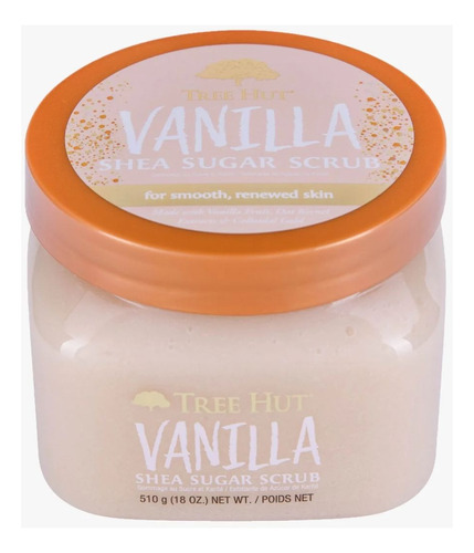 Tree Hut Esfoliante Corporal Vanilla Baunilha 510g