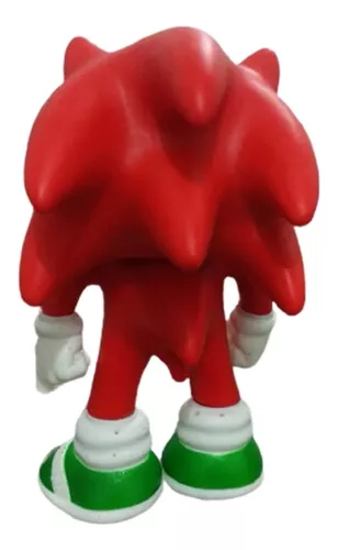 Boneco Sonic Vermelho 15cm Caneca Personalizada Colecionável