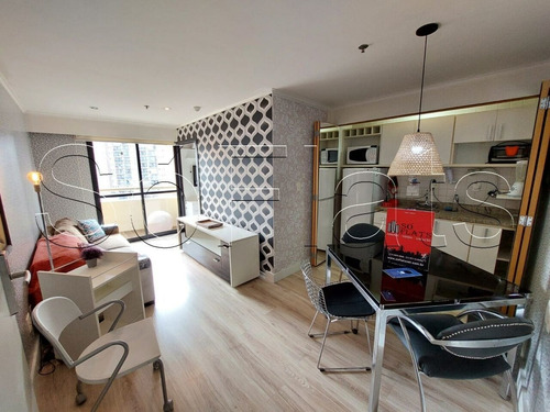 Imagem 2 de 15 de Flat Slaviero Essential São Paulo Ibirapuera Disponível Para Venda Com 35m² E 01 Vaga De Garagem - Sf38800