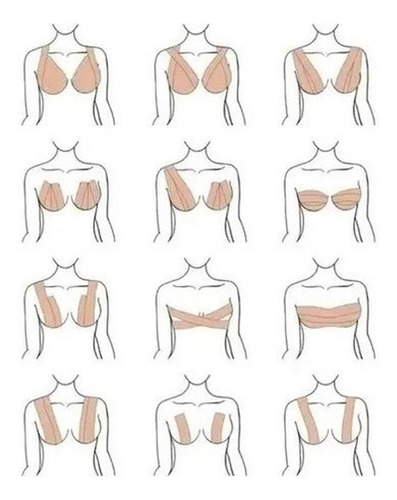 Imagen 4 de 7 de Cinta Modeladora Sostén Y Levanta Senos