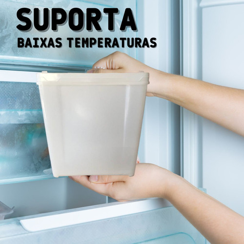 Pote Retangular 10l Margarina 30 Pçs