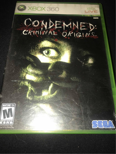 Videojuego  Condemned: Criminal Origins Para Xbox 360
