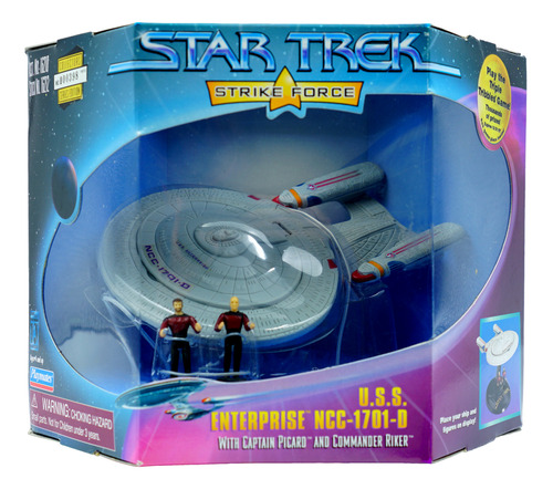 Star Trek Strike Uss Enterprise Ncc 1701 D Picard & Riker