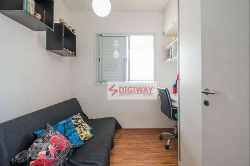 Imagem 10 de 30 de Lindo Apartamento, Com Varanda Gourmet E Lazer Total. - Ap2206