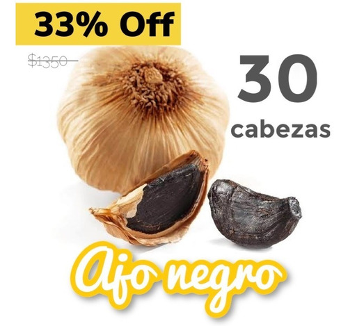 Ajo Negro Organico 30 Pz Diamante Gourmet