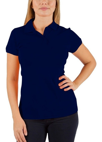 Playera Polo Premium Mujer Uniforme Empresa Personaliza Dama