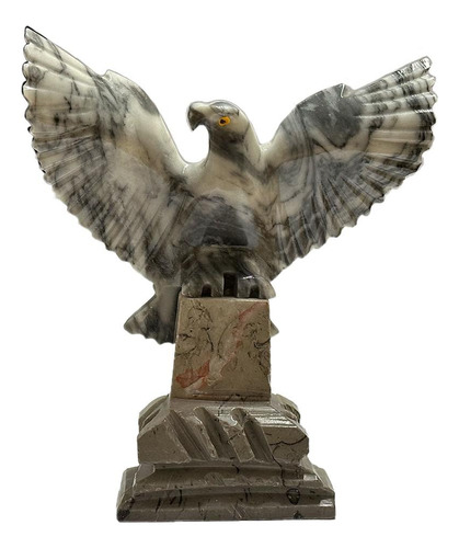 Esculturas Decoración Águila Grande Mármol Original
