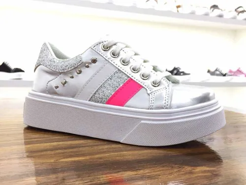 Zapatillas para online niñas con brillo