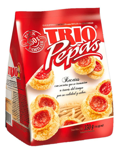 Trio Pepas De Membrillo X 350 Gr