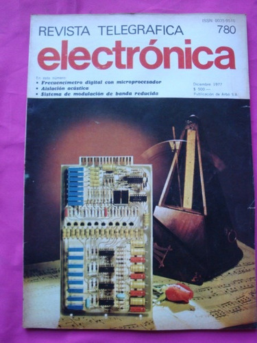 Revista Telegrafica Electronica N° 780 Diciembre 1977