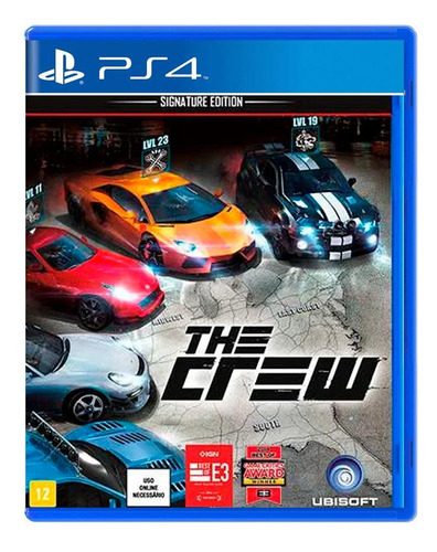 The Crew Signature Edition - Ps4 Semi Novo Mídia Física (Recondicionado)
