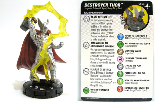 Heroclix Destroyer Thor #059a Secret Wars - Battleworld