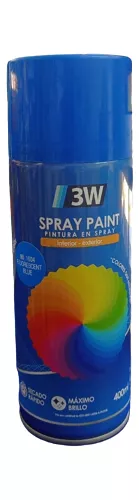 Pintura Spray ABRO Azul Fluorescente – GMG Suplidores