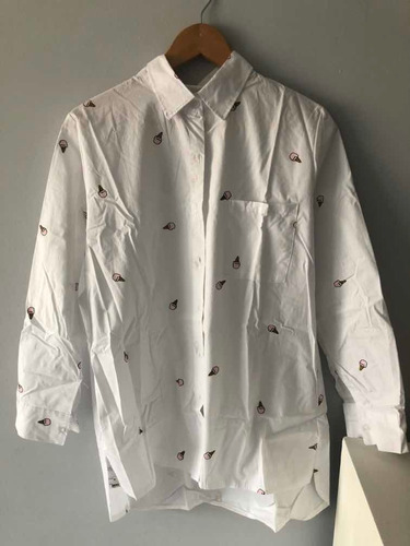 Camisa Blanca Helados