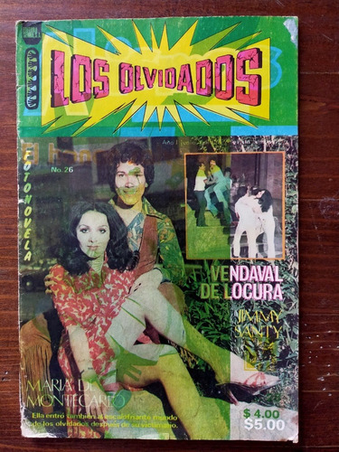 María De Montecarlo Y Jimmy Santy Fotonovela Los Olvidados