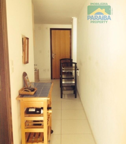 Imagem 6 de 15 de Apartamento Mobiliado Tipo Flat Beira Mar - Venda Ou Locação - Praia De Manaíra - João Pessoa - Pb - Ap0921