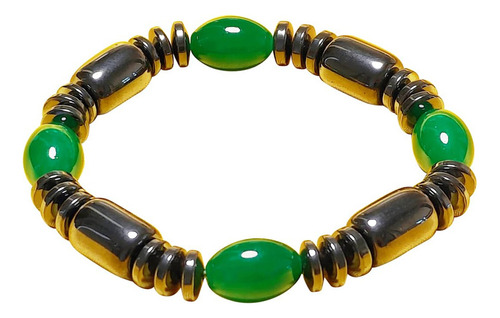 Drkao Pulsera De Hematita De Terapia Magnética, Paquete De 